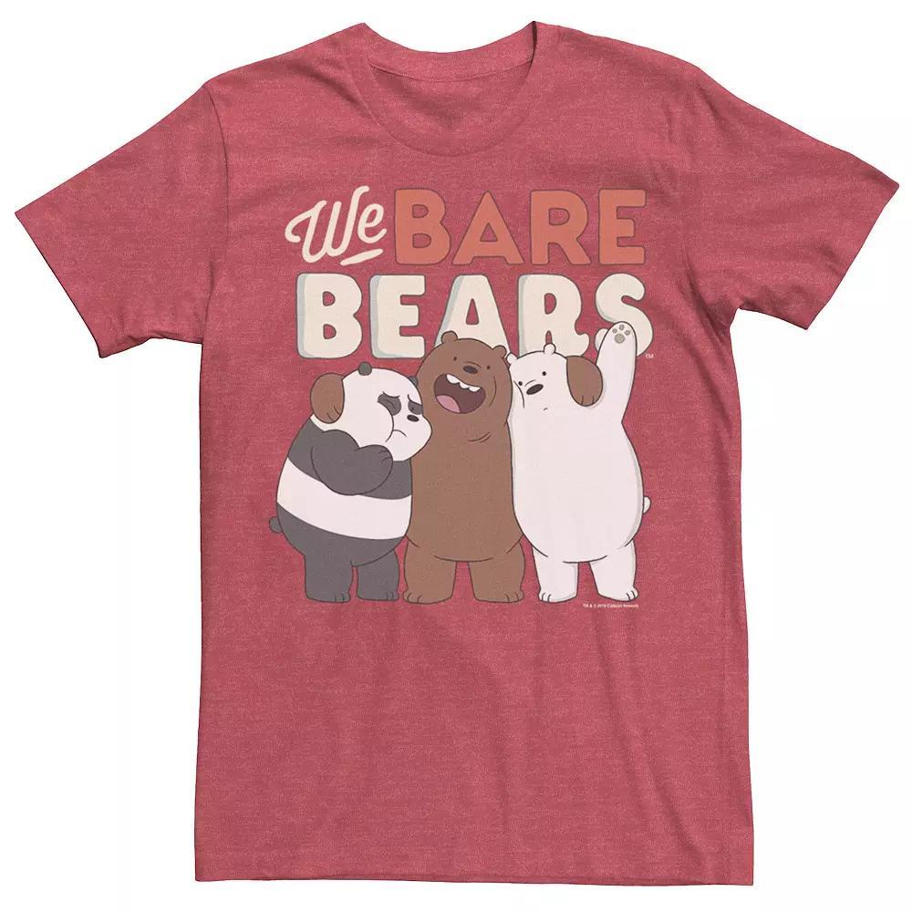 Men's Cartoon Network We Bare Bears Trio Portrait Graphic Tee,  Product Image