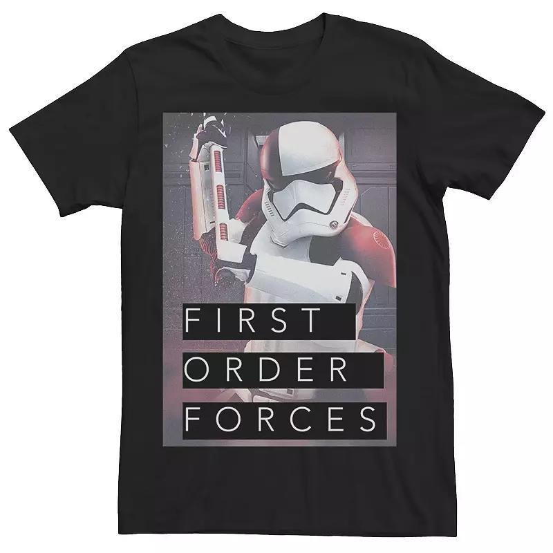 Men's Star Wars Last Jedi Stormtrooper First Order Forces Tee,  Product Image