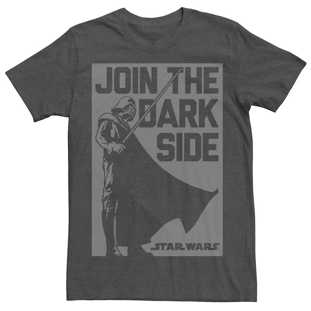 Men's Star Wars Darth Vader Join The Dark Side Tee, Size: 3XL, Grey Heather Product Image