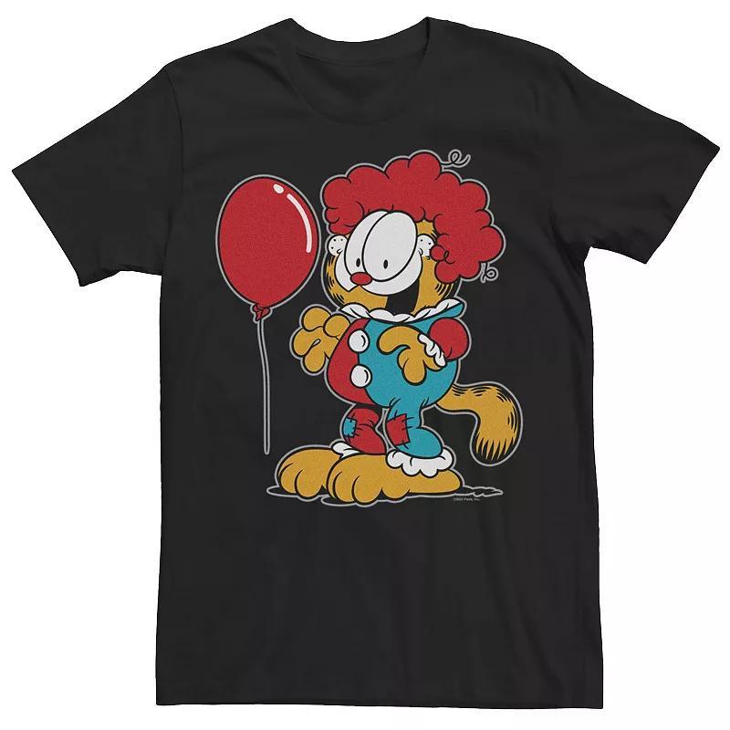 Men's Garfield Pennywise Costume Graphic Tee, Size: Small, Black Product Image