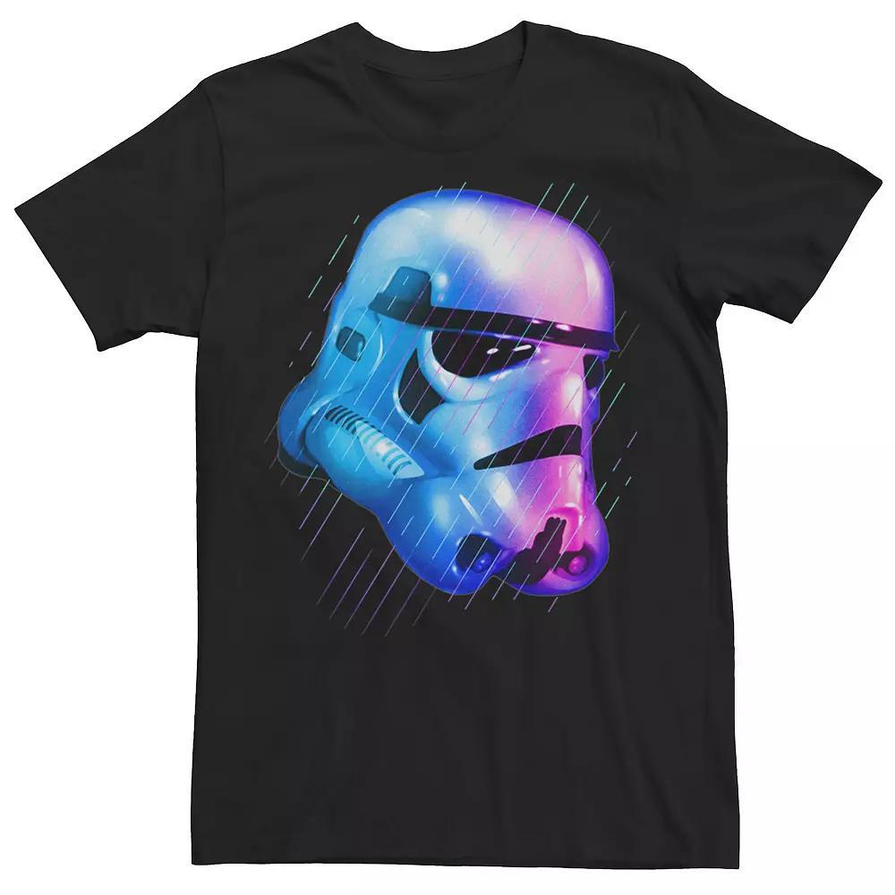 Men's Star Wars Stormtrooper Gradient Shiny Helmet Tee,  Product Image