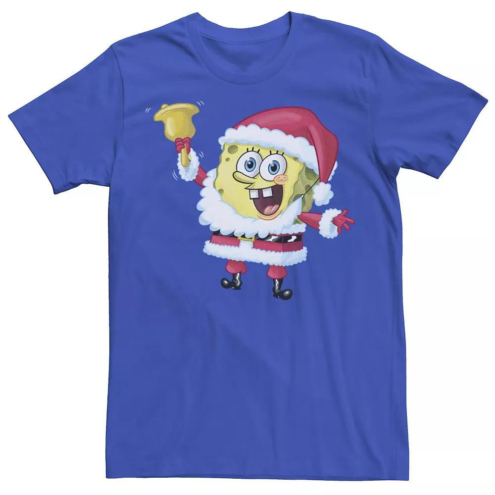 Men's Nickelodeon SpongeBob SquarePants Santa Claus Graphic Tee,  Product Image