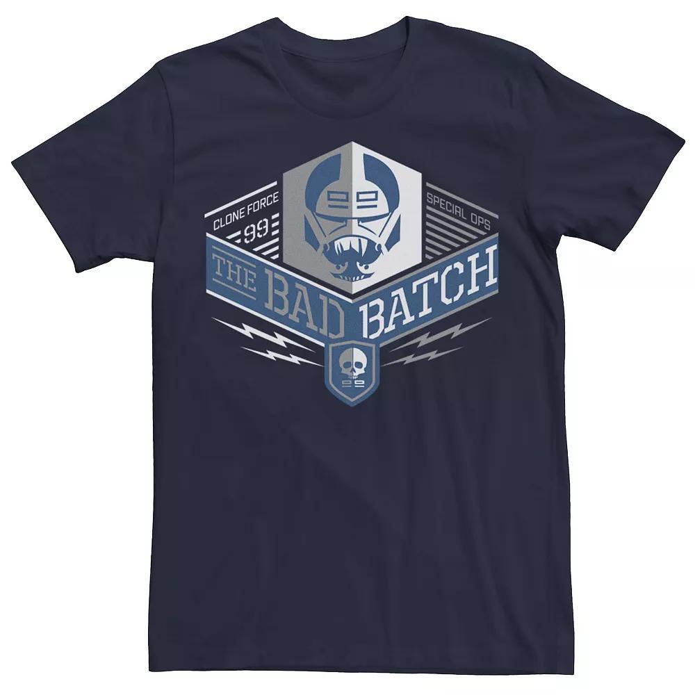 Men's Star Wars The Bad Batch Special Ops Logo Tee, Size: Large, Blue Product Image