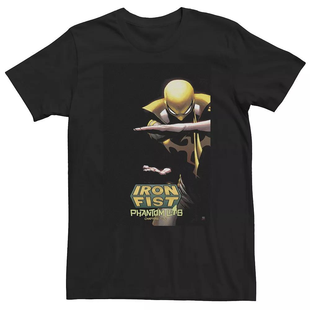 Big & Tall Marvel Iron Fist Phantom Limb Comic Cover Tee, Men's,  Product Image