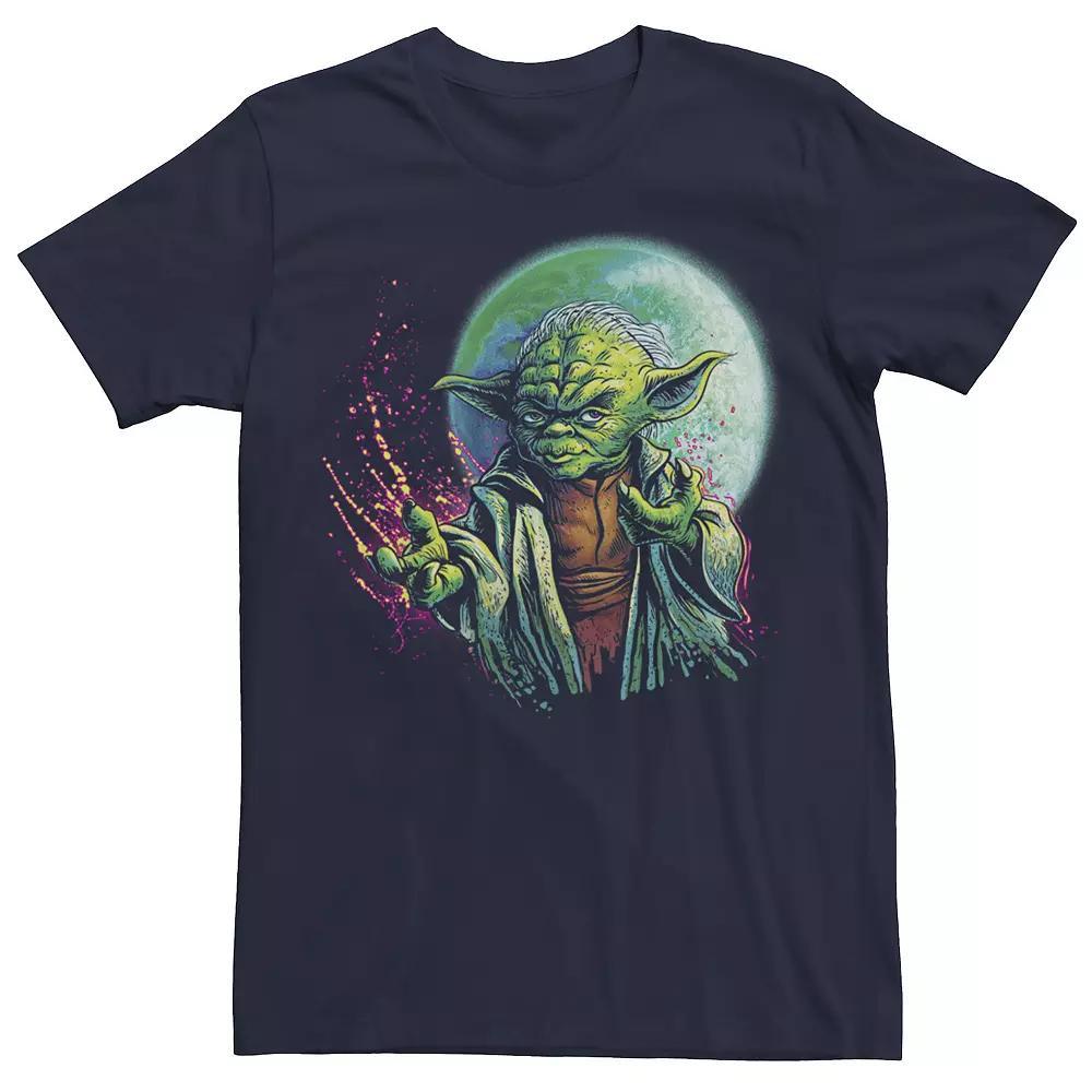 Men's Star Wars Yoda & The Moon Power Z1 Tee,  Product Image