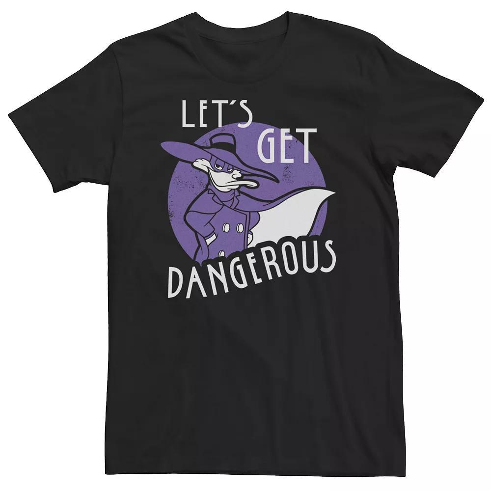 Big & Tall Disney Darkwing Duck Lets Get Dangerous Tee, Mens Product Image