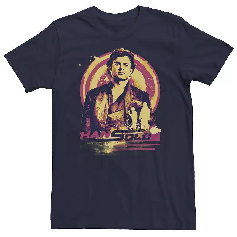 Big & Tall Marvel Thor Love And Thunder synthwave Sunset Tee, Men's,  Product Image