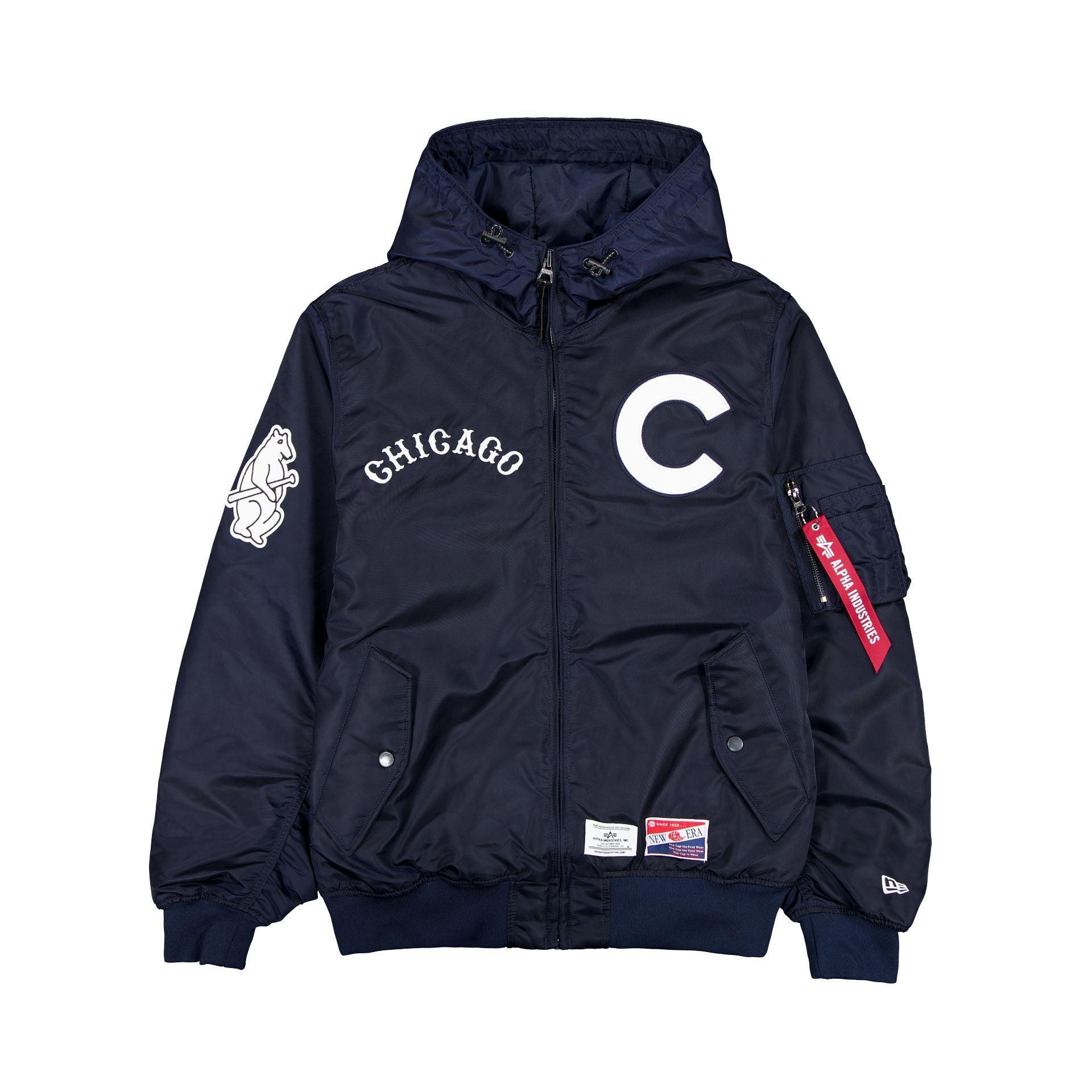 Alpha Industries x New York Yankees L-2B Hooded Bomber Jacket Brown Male Product Image