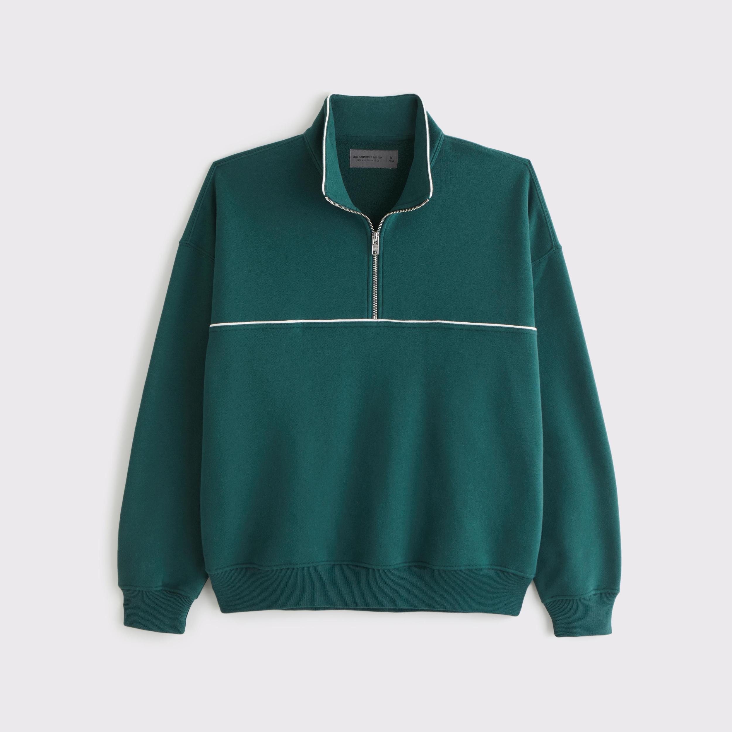 Essential Half-Zip Sweatshirt Product Image