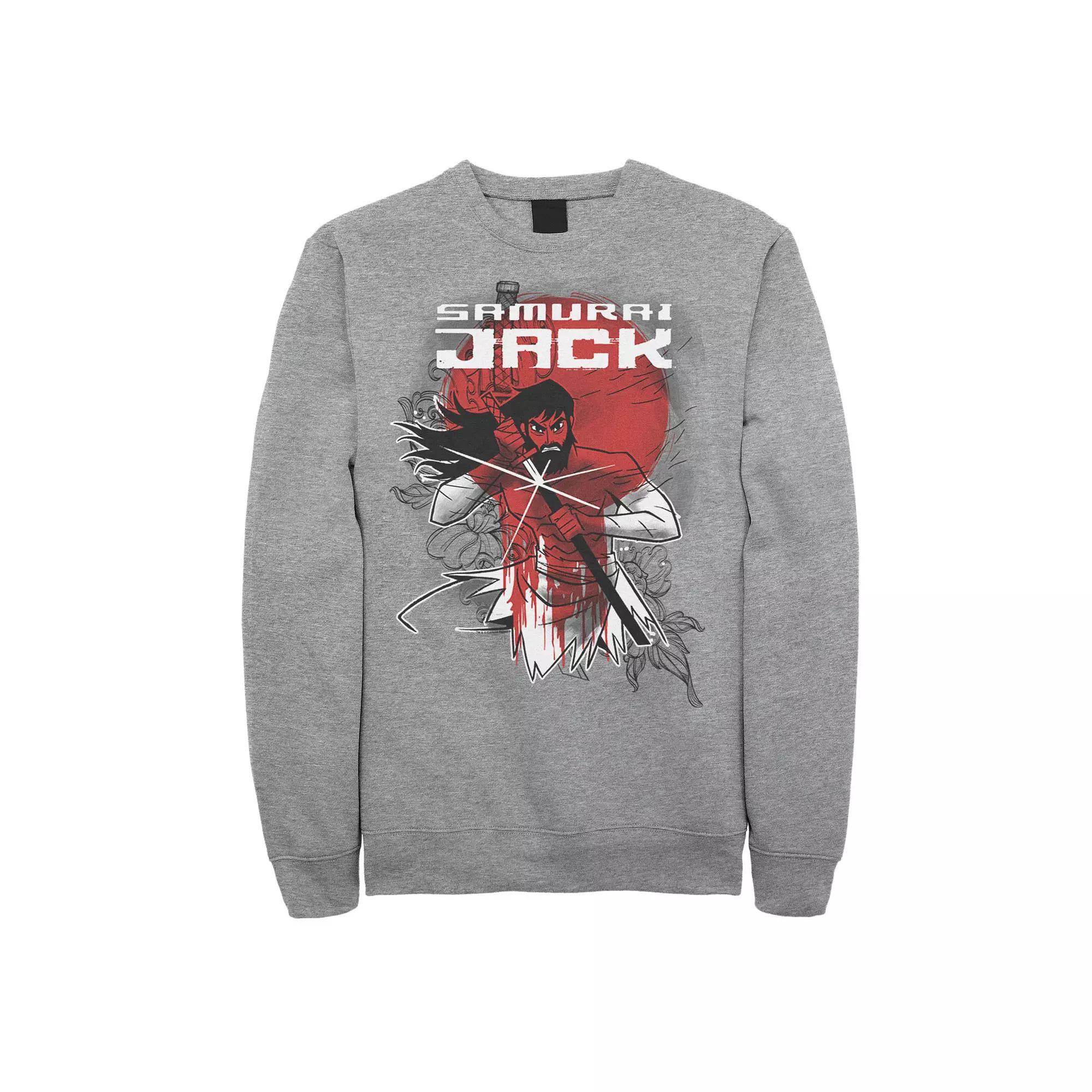 Men's Cartoon Network Samurai Jack Wounded Warrior Fights Again Fleece Top,  Product Image