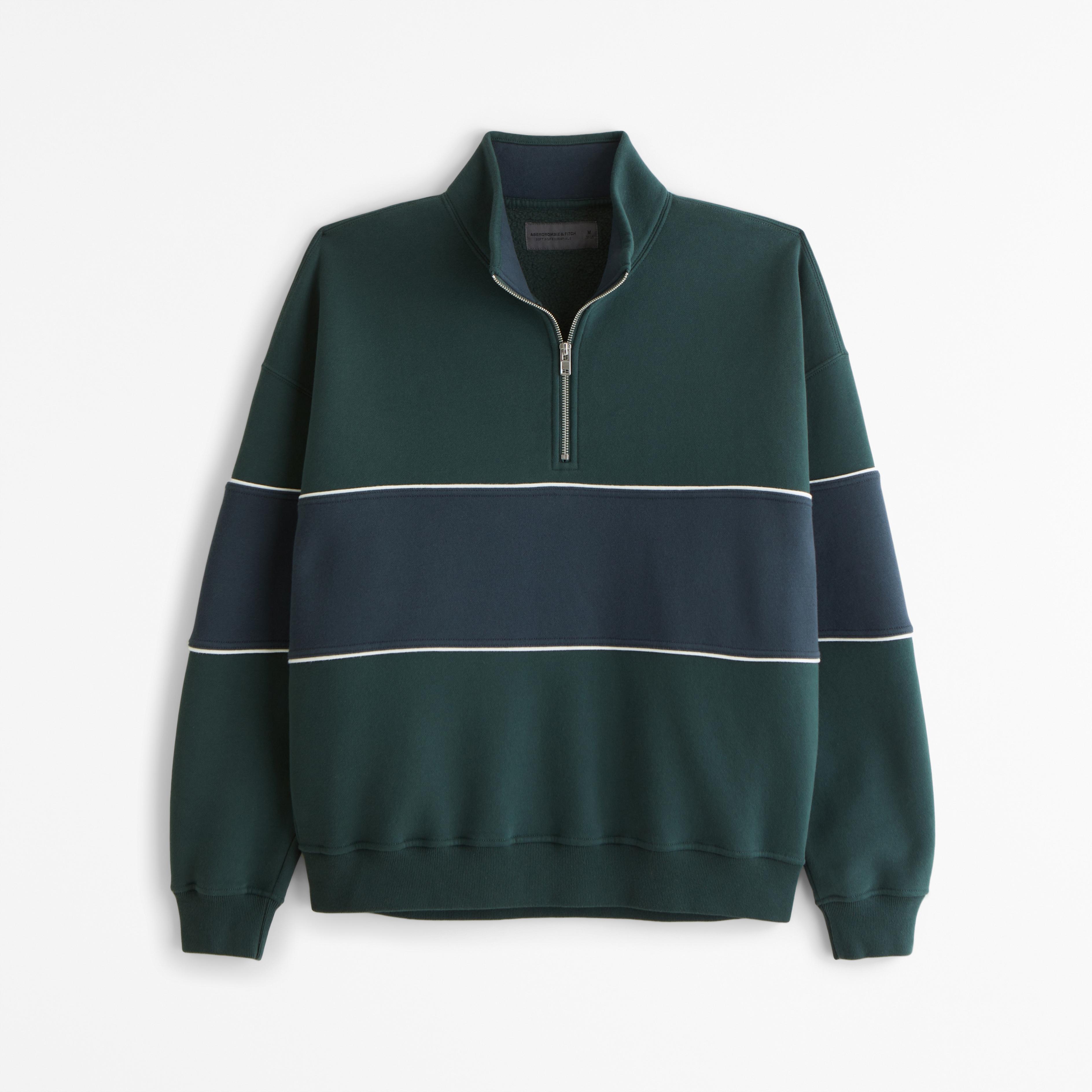 Essential Half-Zip Sweatshirt Product Image