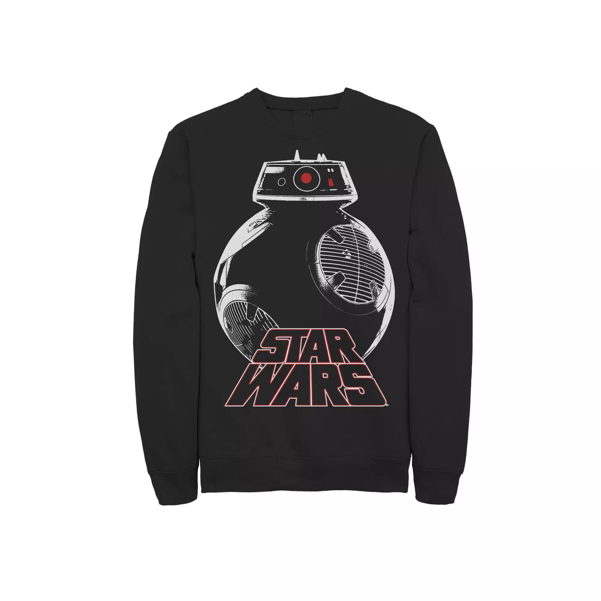 Men's Star Wars Last Jedi BB-9E Droid Unknown Sweatshirt,  Product Image