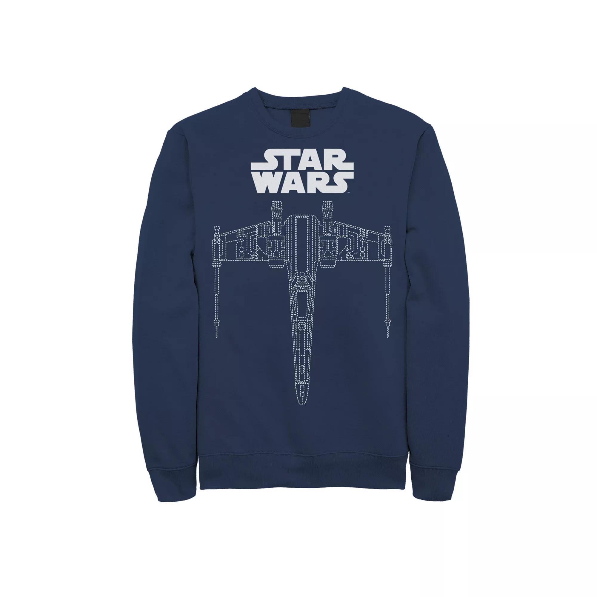 Men's Star Wars X-Wing Sweatshirt,  Product Image