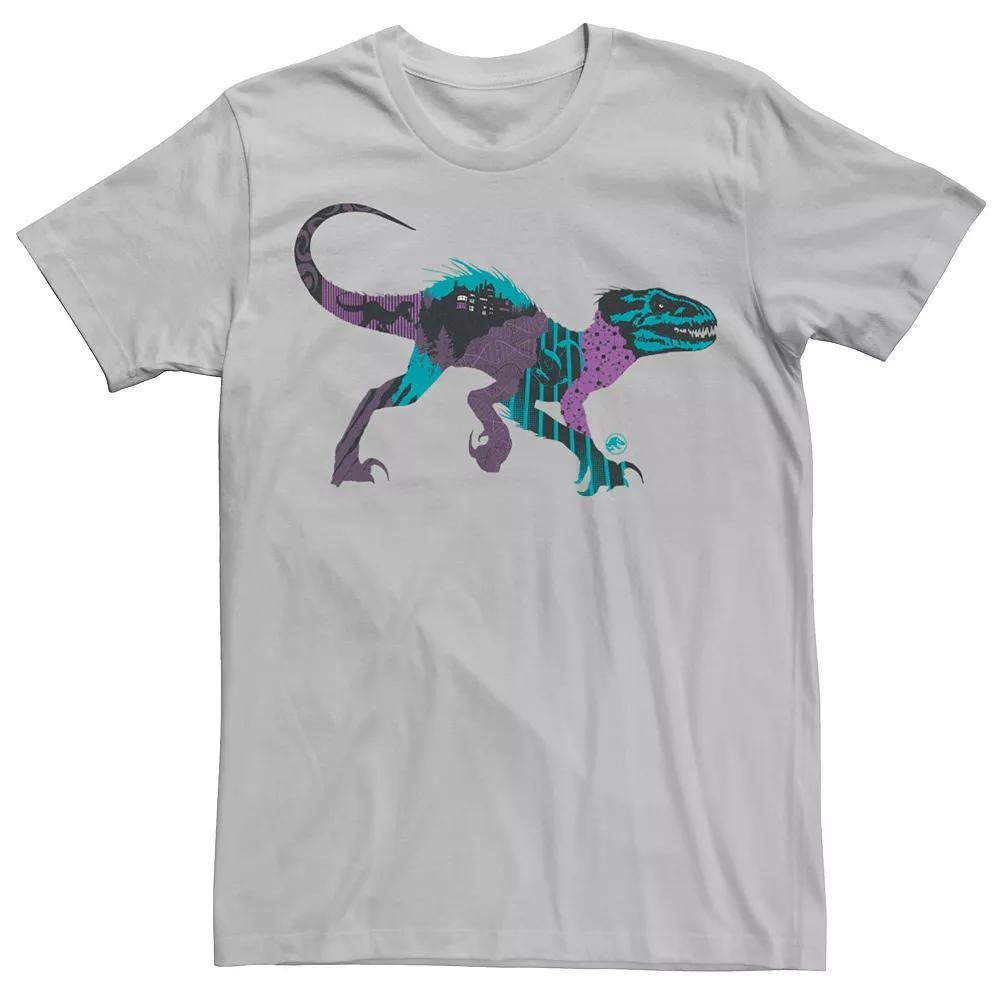 Men's Jurassic World Raptor DNA Scene Fill Tee,  Product Image