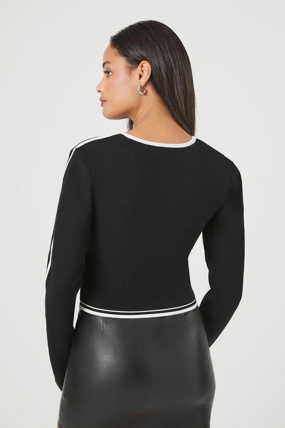 Cropped Square-Neck Sweater | Forever 21 Product Image