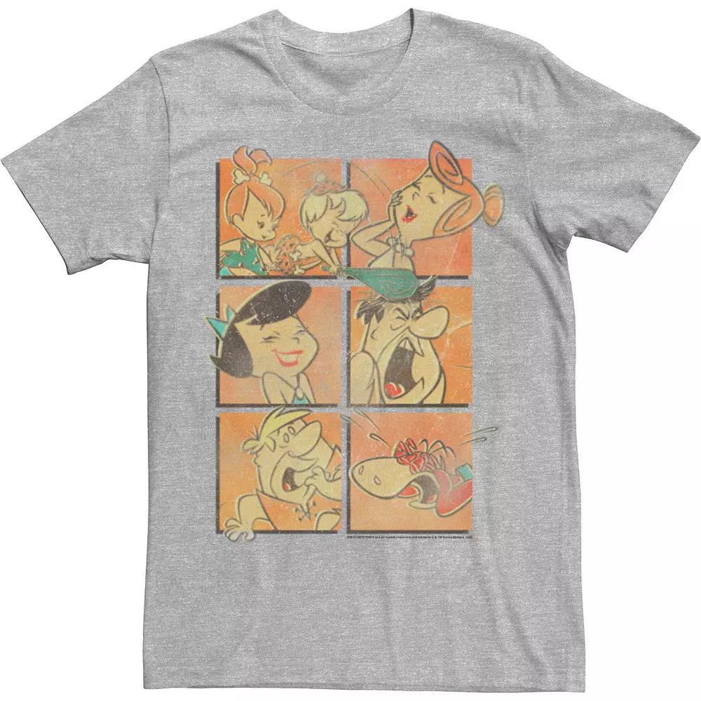 Men's The Flintstones Group Shot Panels Tee,  Product Image