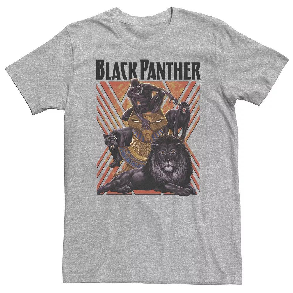 Big & Tall Marvel Avengers Black Panther Portrait Tee, Men's,  Product Image