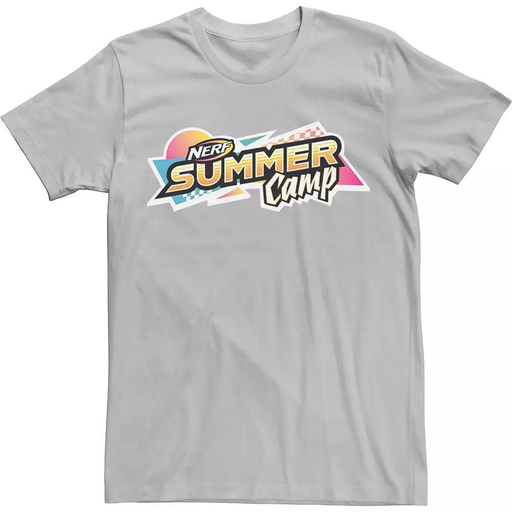 Men's Nerf Nerf Camp Logo Tee, Size: 3XL, Silver Product Image