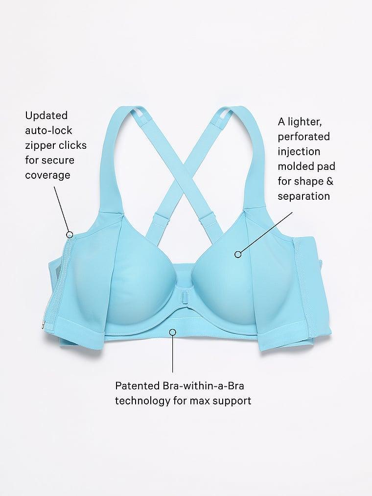 Knockout Front-Close Sports Bra Product Image