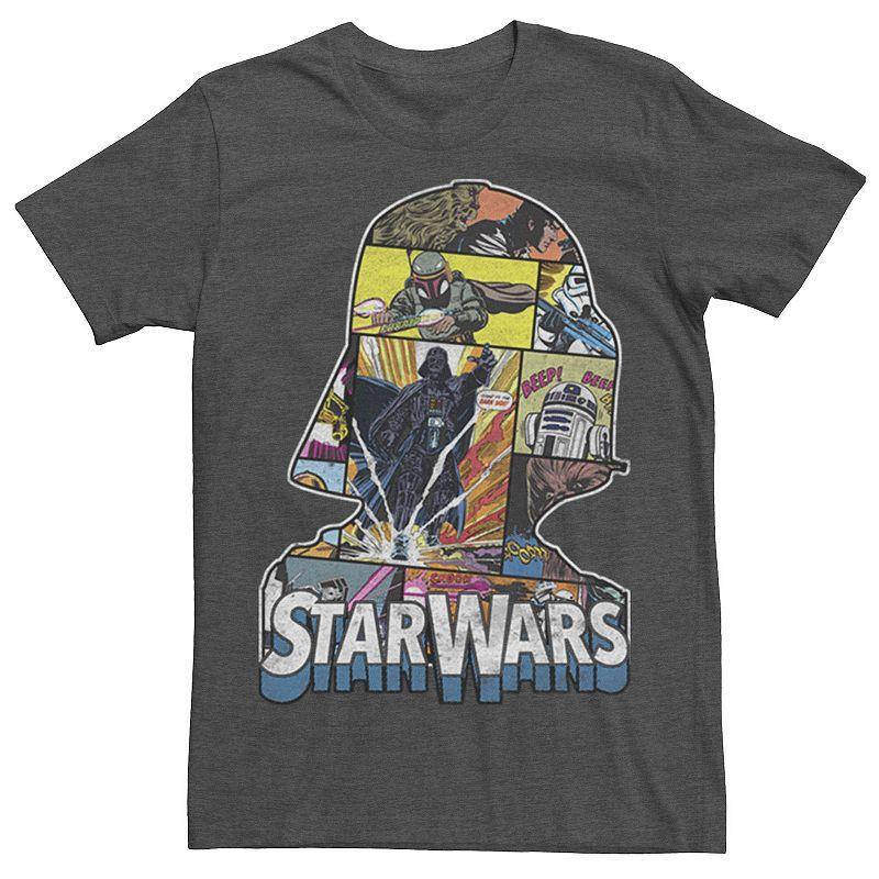 Men's Star Wars Darth Vader Has A Lot On His Mind Tee, Size: XL, Red Grey Product Image