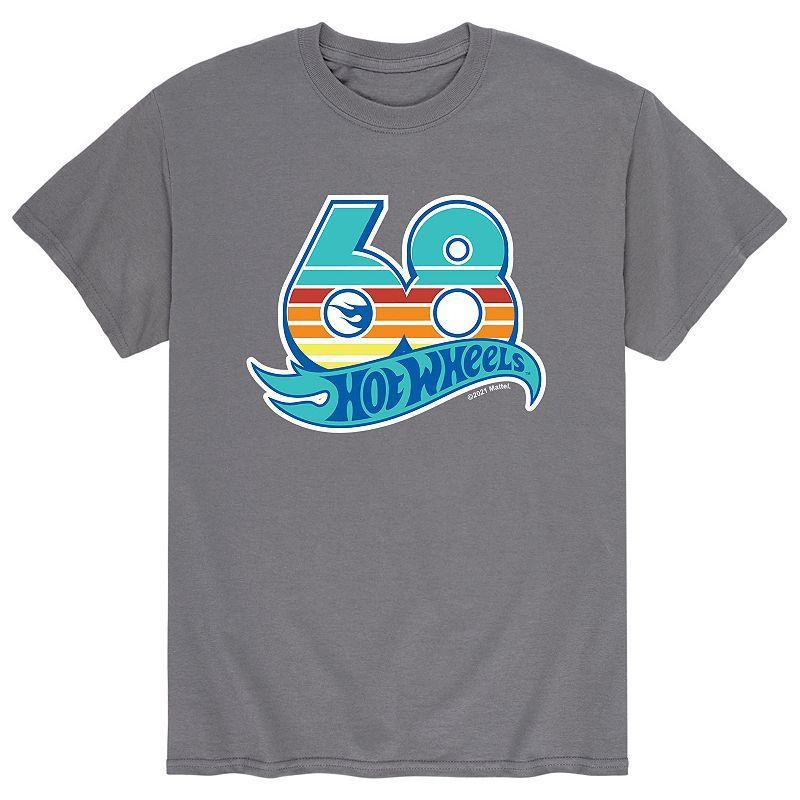 Mens Hot Wheels Tee Grey Product Image