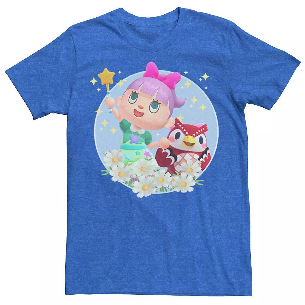 Men's Animal Crossing New Horizons Villager & Celeste Portrait Tee,  Product Image