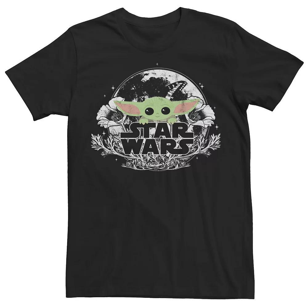 Men's Star Wars The Mandalorian The Child Floral Tee,  Product Image