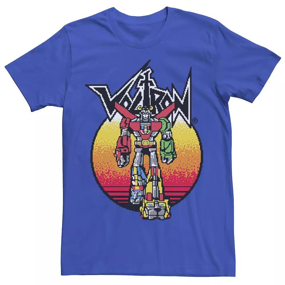 Men's Voltron: Defender of the Universe Retro Gradient Portrait Graphic Tee,  Product Image