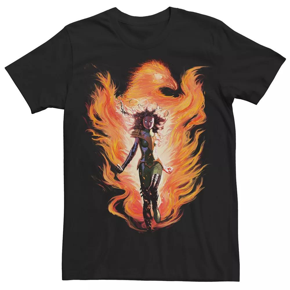 Men's Marvel Universe The Phoenix Fire Glow Tee,  Product Image
