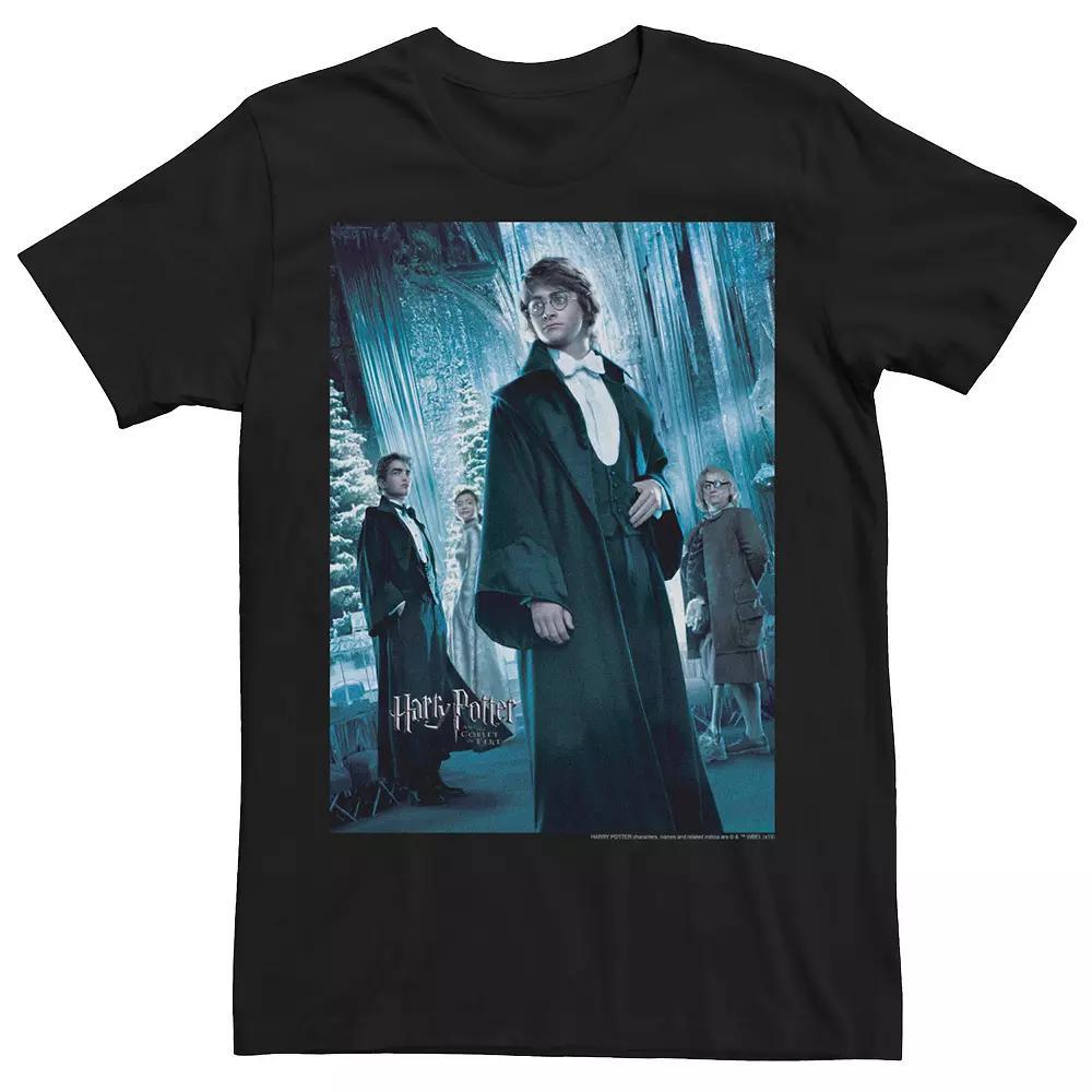 Men's Harry Potter Goblet Of Fire Yule Ball Group Shot Poster Graphic Tee,  Product Image
