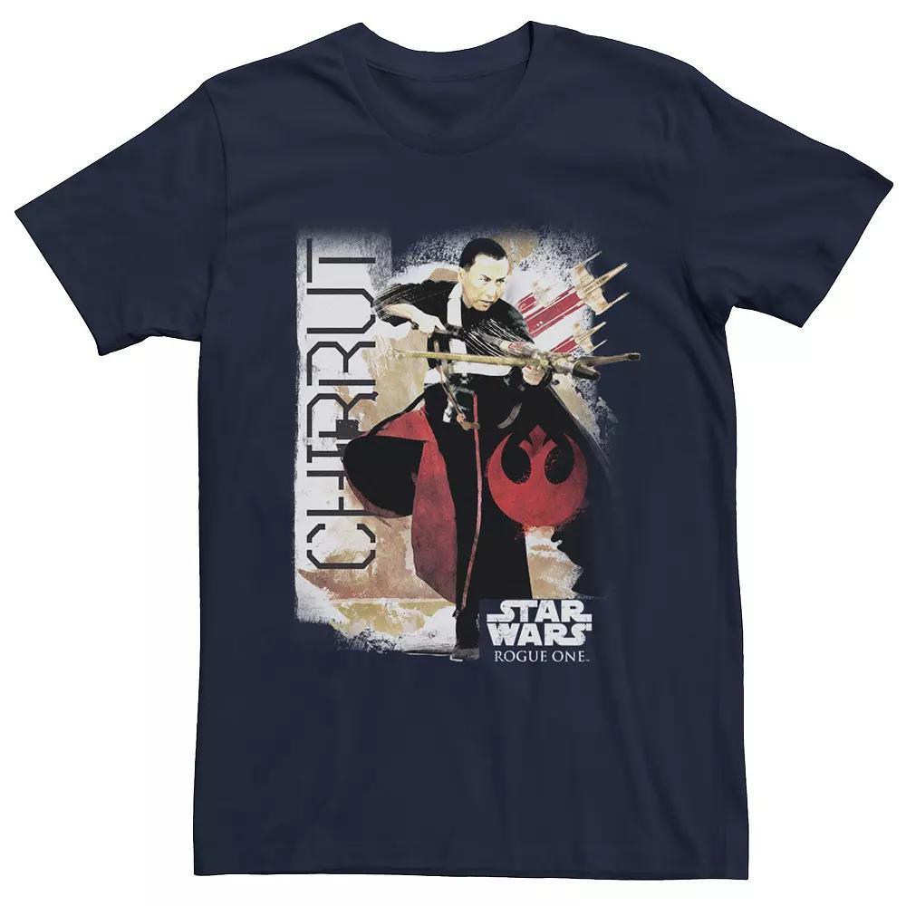 Men's Star Wars Rogue One Chirrut Rebel Portrait Tee,  Product Image