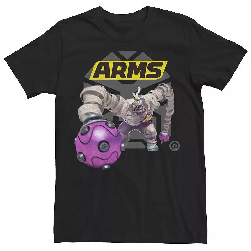 Men's Arms Master Mummy Logo Graphic Tee, Size: Small, Black Product Image