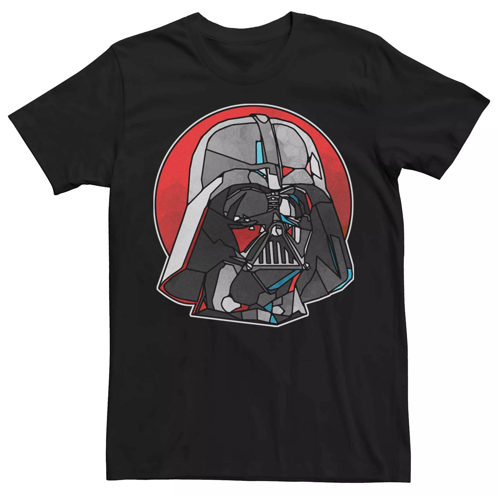 Men's Star Wars Darth Vader Stained-Glass Tee, Size: Small, Black Product Image