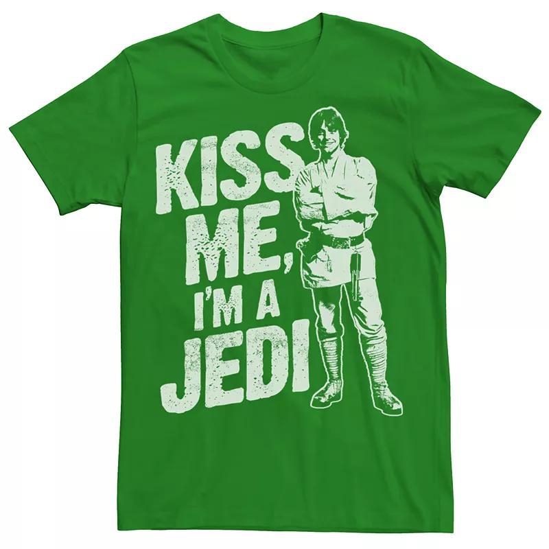 Men's Star Wars Kiss Me Tee, Size: Small, Kelly Product Image