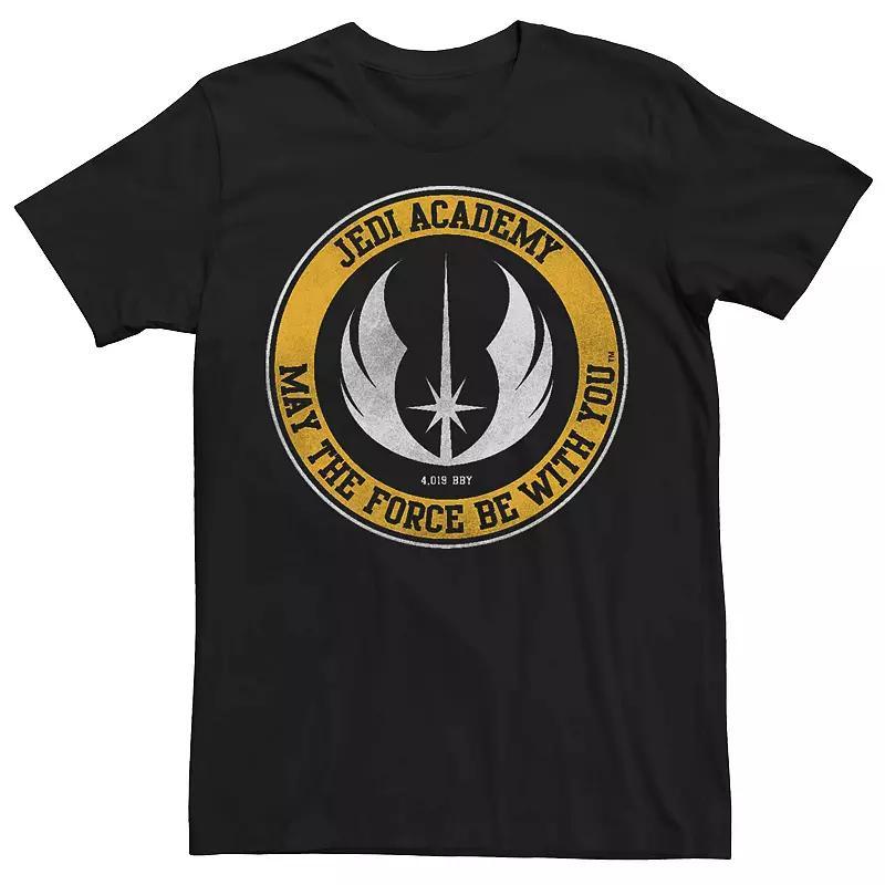 Big & Tall Star Wars The Mandalorian The Child Wanted Poster Tee, Men's, Size: XL Tall, Black Product Image