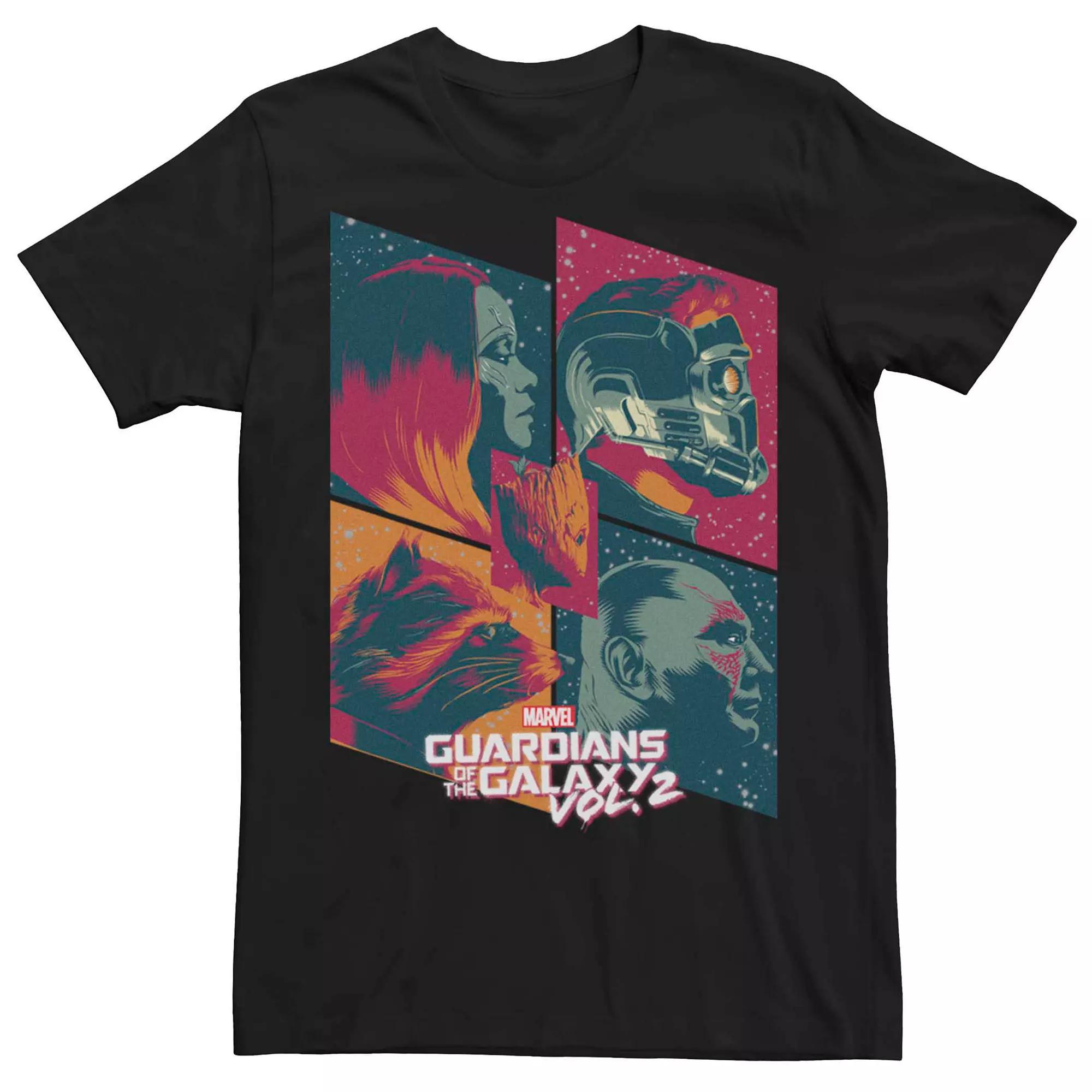 Men's Marvel "Guardians Of The Galaxy 2" Side View Boxes Tee,  Product Image