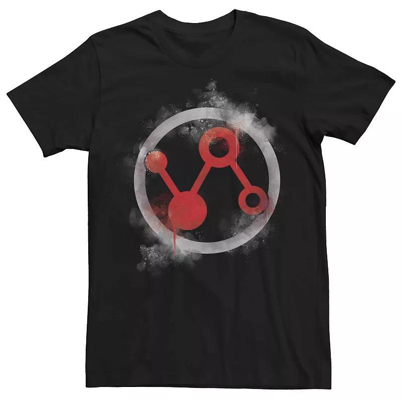 Men's Marvel "Avengers: Endgame" Ant-Man Spray Paint Logo Tee, Size: XL, Black Product Image