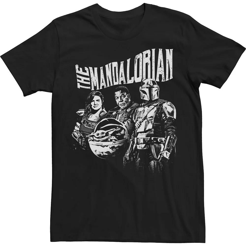 Men's Star Wars the Mandalorian Sunday Guild Group Shot Tee, Size: XXL, Black Product Image