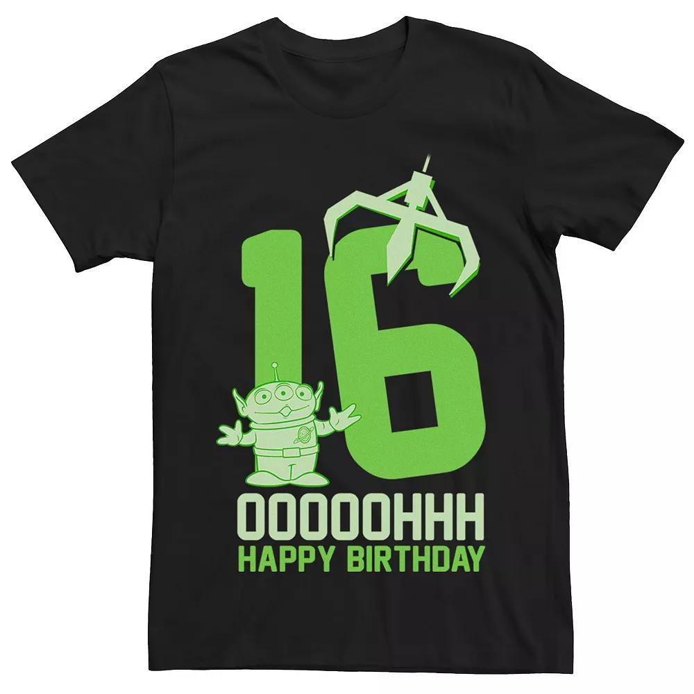 Disney / Pixar's Toy Story Men's Aliens OOOOH Happy 16th Birthday Graphic Tee,  Product Image