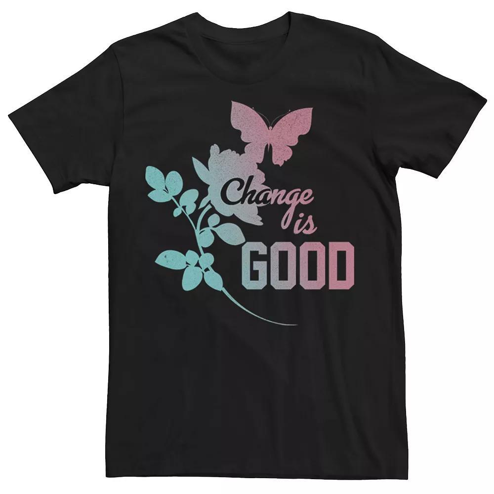 Mens Fifth Sun Change Is Good Floral Silhouette Tee Product Image