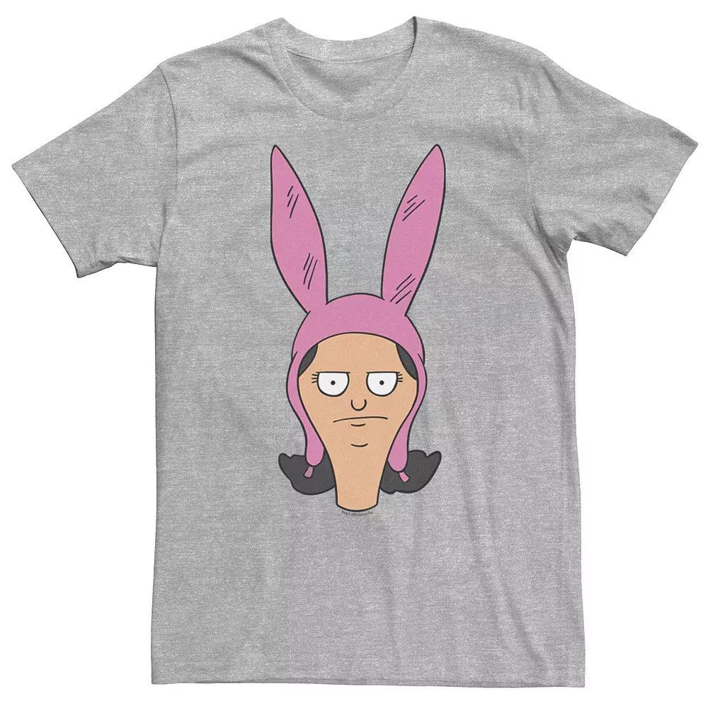Big & Tall Bob's Burgers Louise Angry Big Face Tee, Men's,  Product Image