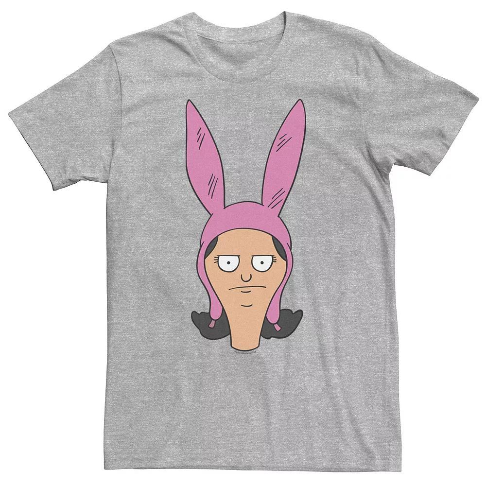 Big & Tall Bob's Burgers Louise Angry Big Face Tee, Men's,  Product Image