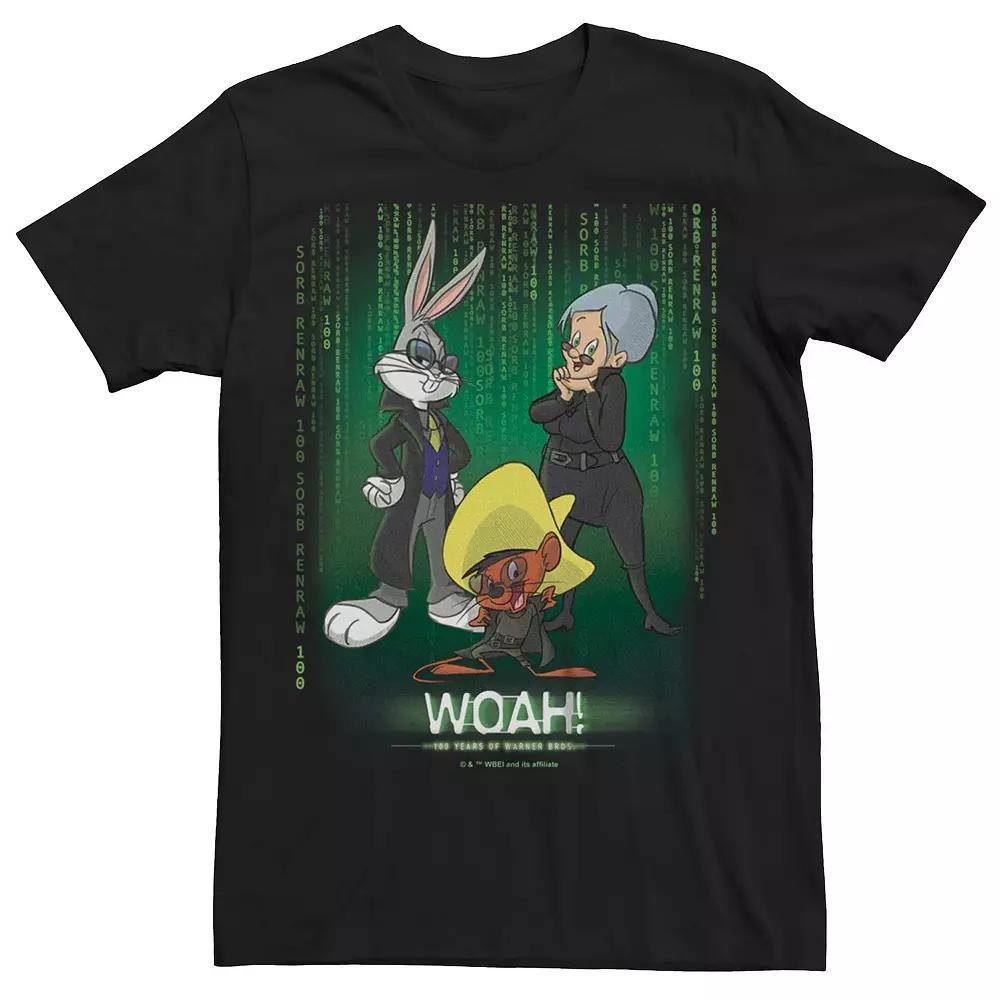 Men's WB The 100 Looney Tunes The Matrix Graphic Tee,  Product Image