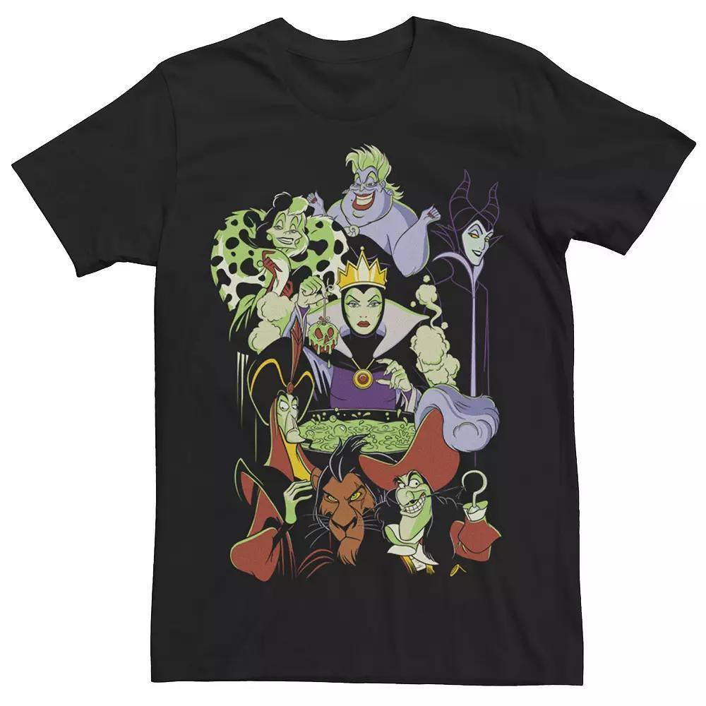 Disney Villains Men's Cauldron Group Shot Tee,  Product Image