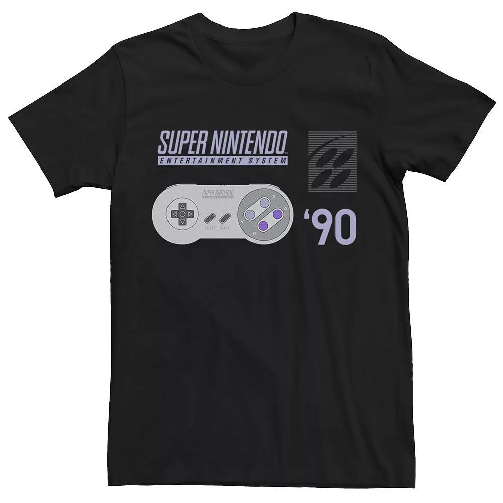 Men's Nintendo Super Nintendo Controller 90 Tee,  Product Image