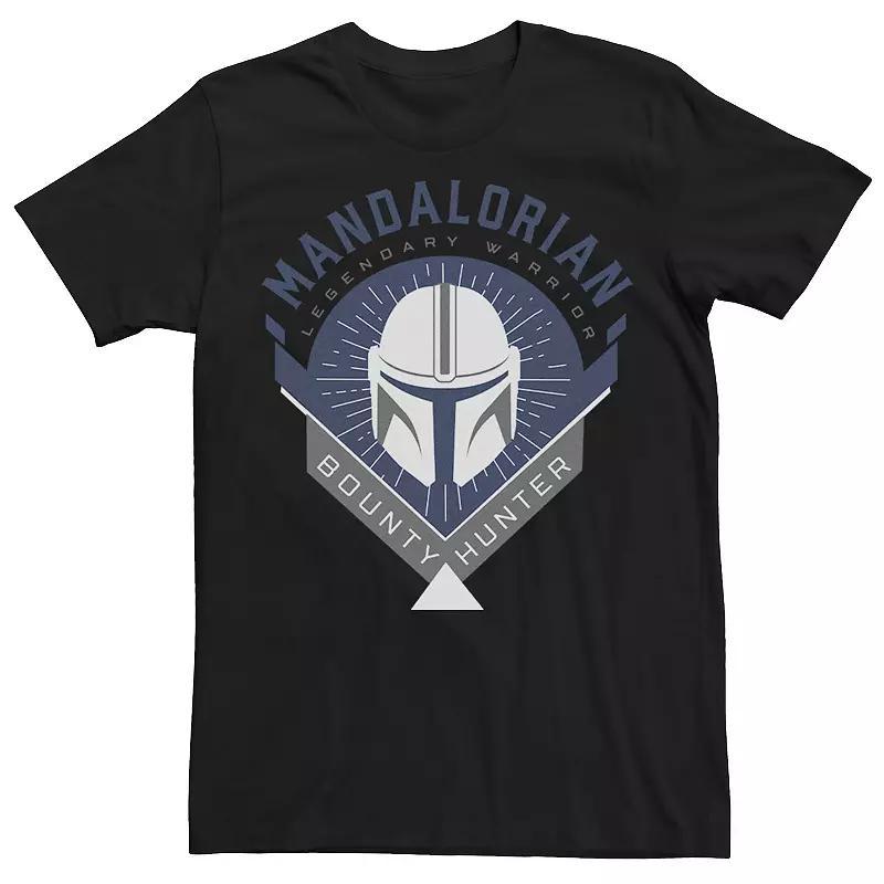 Men's The Mandalorian Warrior Emblem Tee, Size: 3XL, White Product Image