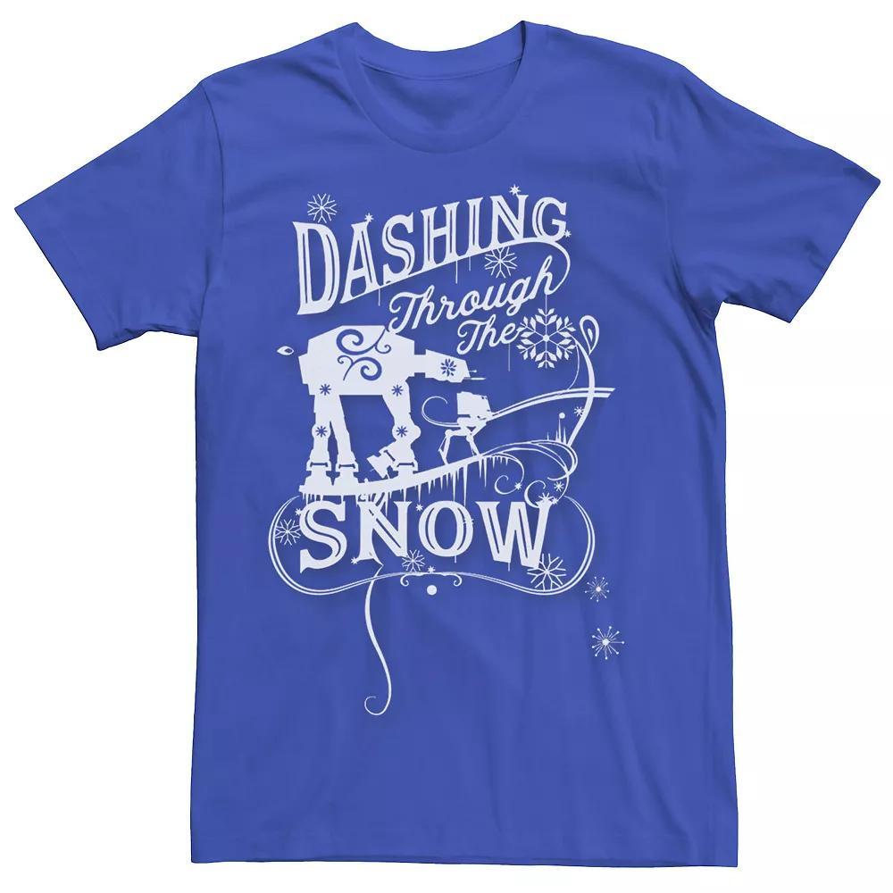 Men's Star Wars AT-AT "Dashing Through Snow" Graphic Tee,  Product Image