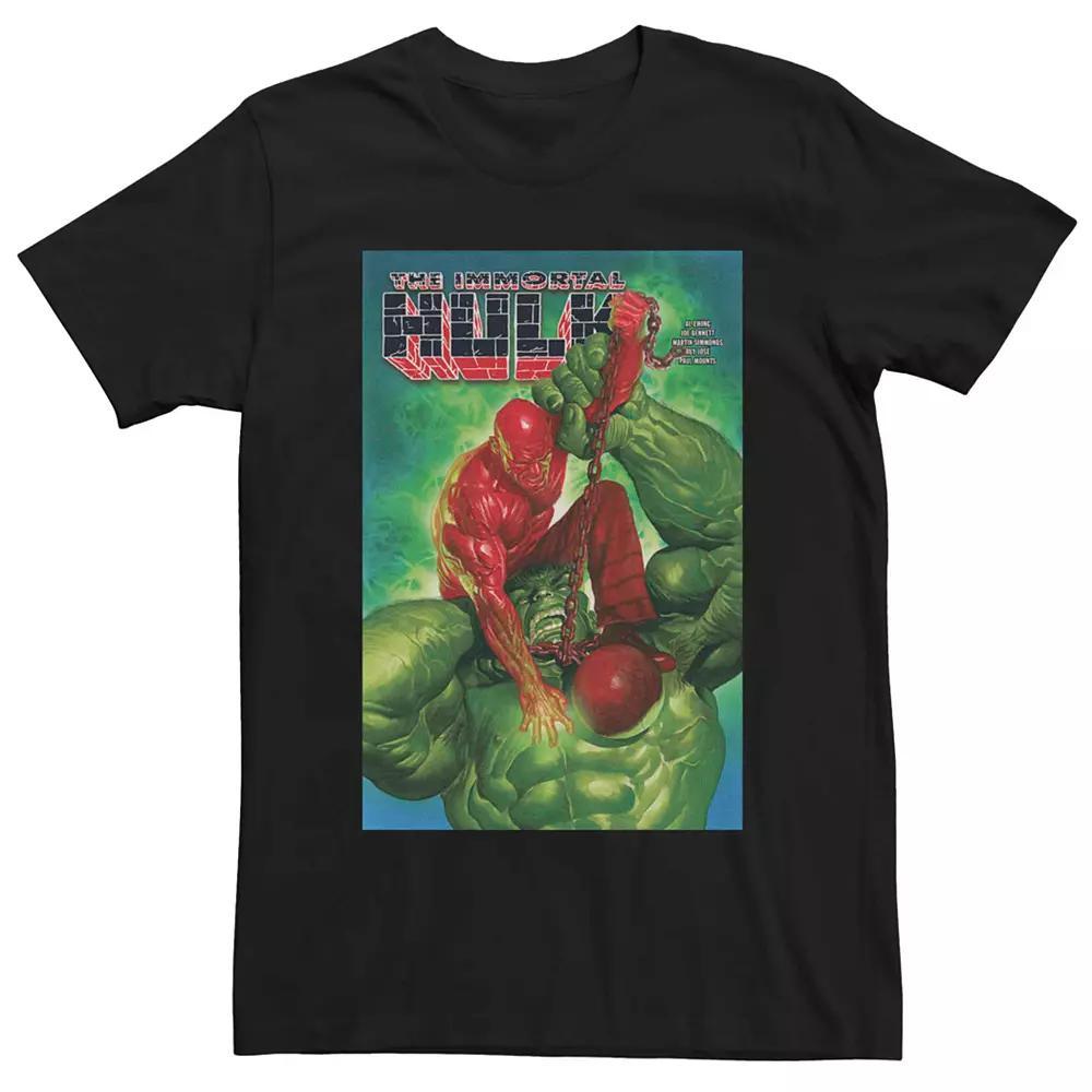 Men's Marvel Incredible Hulk Comic Tee, Size: 3XL, Black Product Image