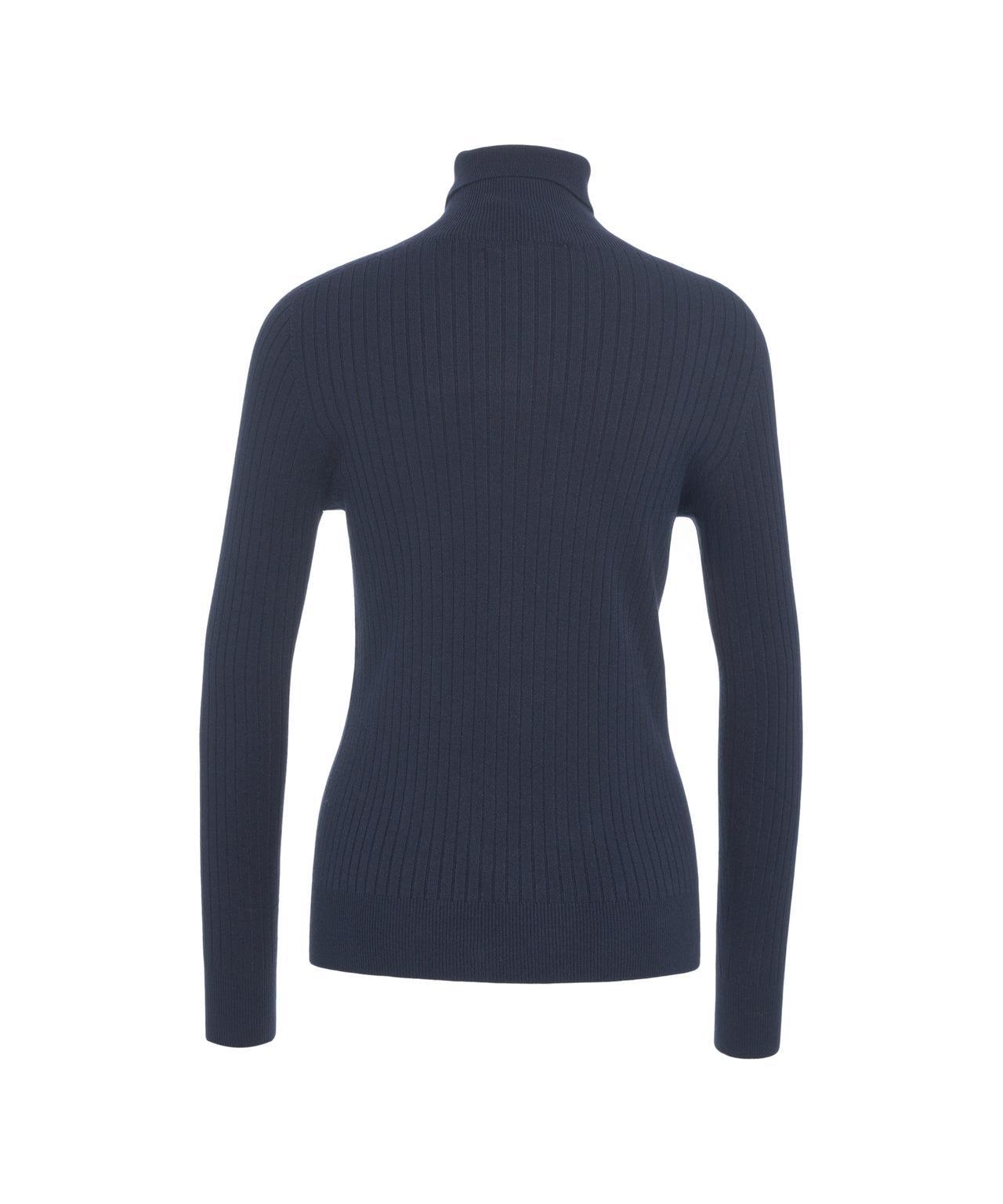 Turtleneck knit sweater Product Image