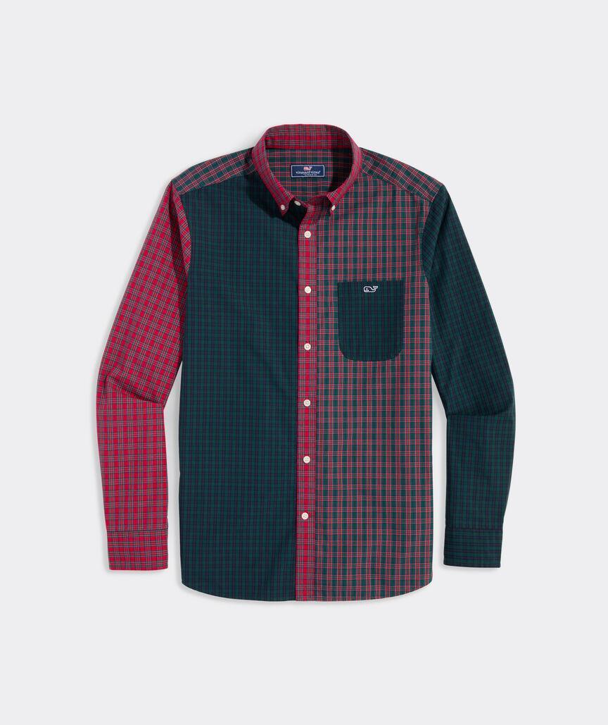 Stretch Poplin Tartan Shirt Product Image